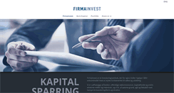 Desktop Screenshot of firmainvest.com
